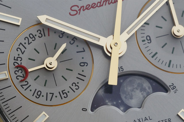 绿色陶瓷圈金钢款超霸月相至臻天文台计时腕表