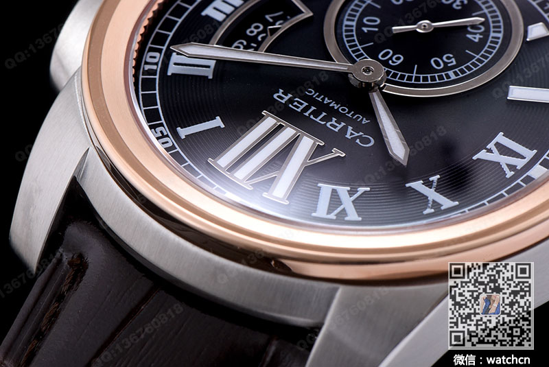 【一比一】卡地亚CALIBRE DE CARTIER系列W7100039黑色表盘男士手表