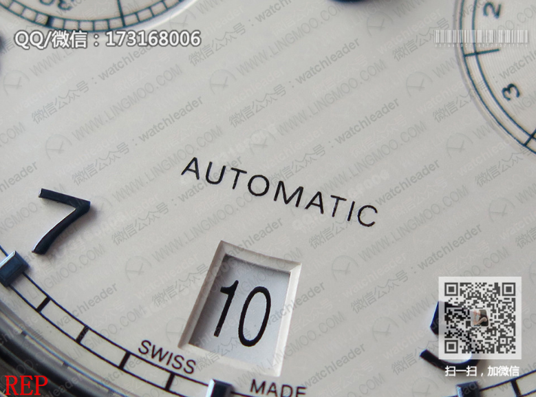 【ZF廠精品】高仿萬國葡萄牙系列鏈自動機械腕表IW500107 七日鏈